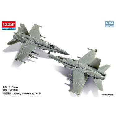 Academy 12627 1/144 USMC F/A-18A+ VMFA-232 Red Devils